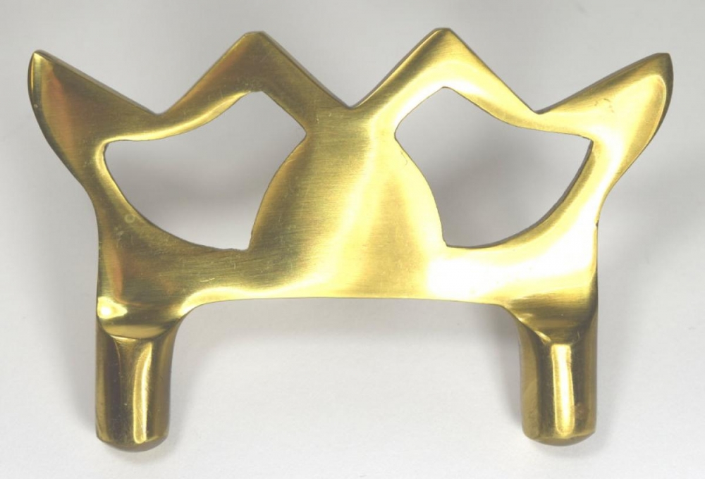 Brass HALF BUTT Rest Head for Snooker or Pool with Plastic Toes 