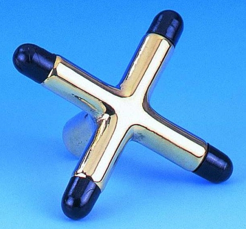 Peradon Brass Cross Rest Head