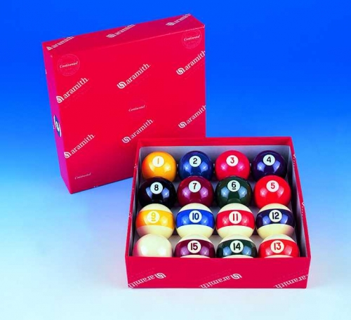 Aramith Screen Printed Pool Balls (1 5/8