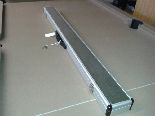 3/4 Wide aluminium cue case