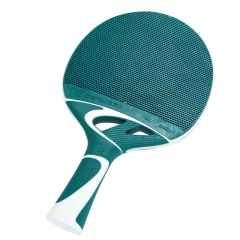 Cornilleau Tacteo 50 Fibre Table Tennis Bat - Turquoise