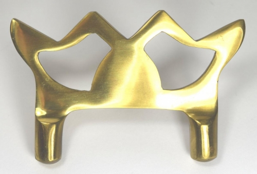 Peradon Solid Brass Butt Rest Head
